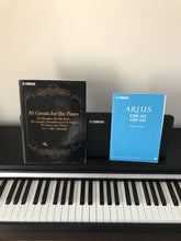 Load image into Gallery viewer, Yamaha Arius YDP-142 Digital Piano in satin black. Stock number 22263