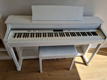 Load image into Gallery viewer, Kawai CN35 professional high-specs digital piano in white + stool stock # 22273
