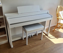 Load image into Gallery viewer, Kawai CN35 professional high-specs digital piano in white + stool stock # 22273