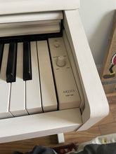 Load image into Gallery viewer, Yamaha Arius YDP-144 digital piano in white, weighted keys, stock nr 22384