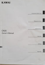 Load image into Gallery viewer, Kawai CN35 professional high-specs digital piano in white + stool stock # 22273