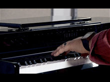 Load image into Gallery viewer, Yamaha clavinova CLP-525PE in glossy black with matching stool stock # 22220