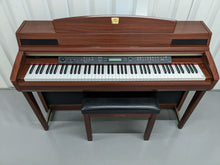 Load image into Gallery viewer, YAMAHA CLAVINOVA CLP-270 DIGITAL PIANO + STOOL IN MAHOGANY stock nr 23165
