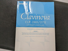 Load image into Gallery viewer, YAMAHA CLAVINOVA CLP-270 DIGITAL PIANO + STOOL IN MAHOGANY stock nr 23165
