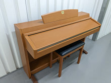 Load image into Gallery viewer, Yamaha Clavinova CLP-240 Digital Piano and stool in cherry wood stock nr 23164
