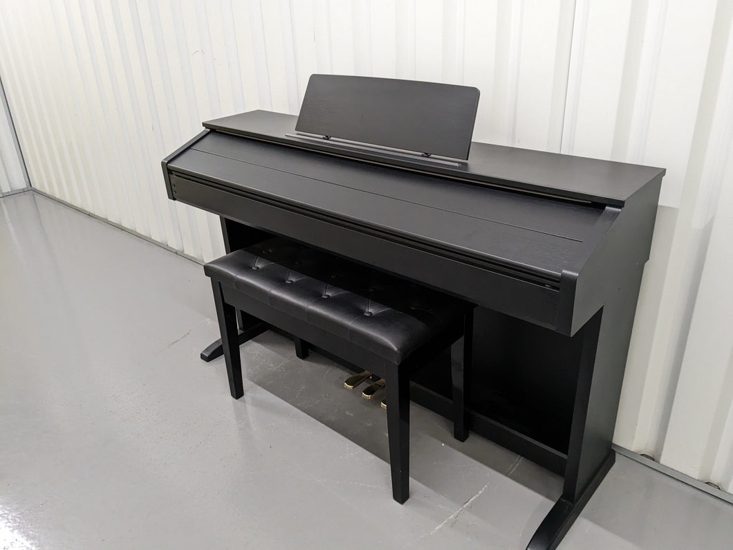 CASIO CELVIANO AP-250 DIGITAL PIANO AND DOUBLE STOOL IN SATIN BLACK stock #23166