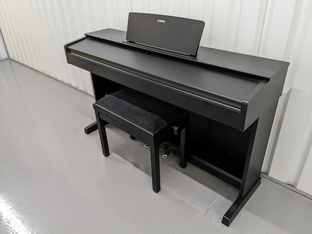 Yamaha Arius YDP-143 Digital Piano and stool in satin black finish stock #23173