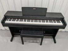 Load image into Gallery viewer, Yamaha Arius YDP-143 Digital Piano and stool in satin black finish stock #23173
