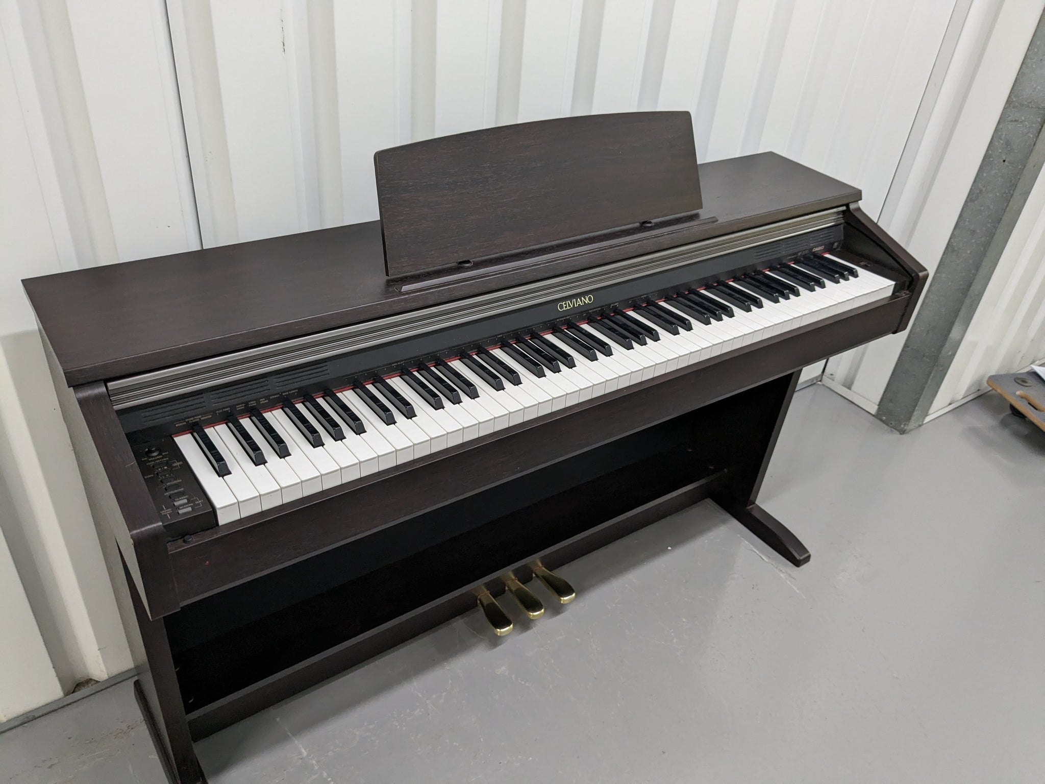 CASIO CELVIANO AP-200 DIGITAL PIANO IN DARK ROSEWOOD stock #23167 – Sulinda  Music