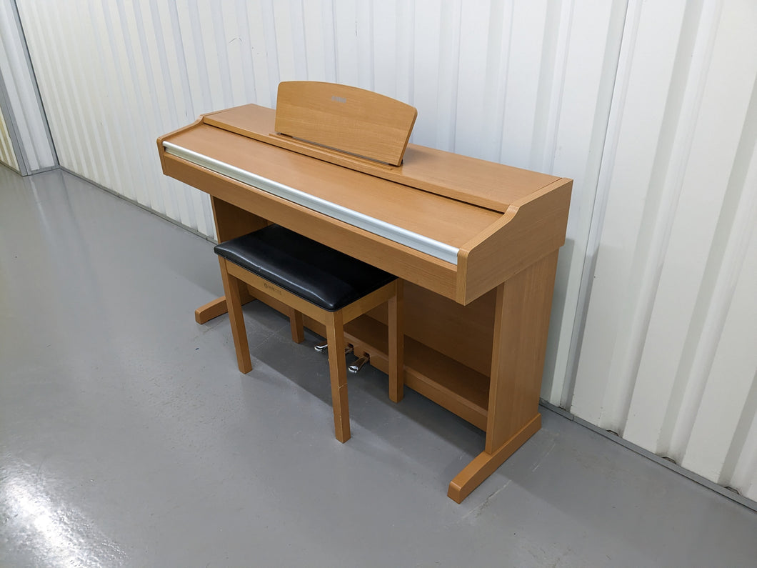 Yamaha Arius YDP-131 Digital Piano and stool cherry wood finish stock nr 23187