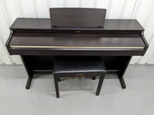 Load image into Gallery viewer, Yamaha Arius YDP-162 Digital Piano in rosewood, clavinova keyboard stock # 23183
