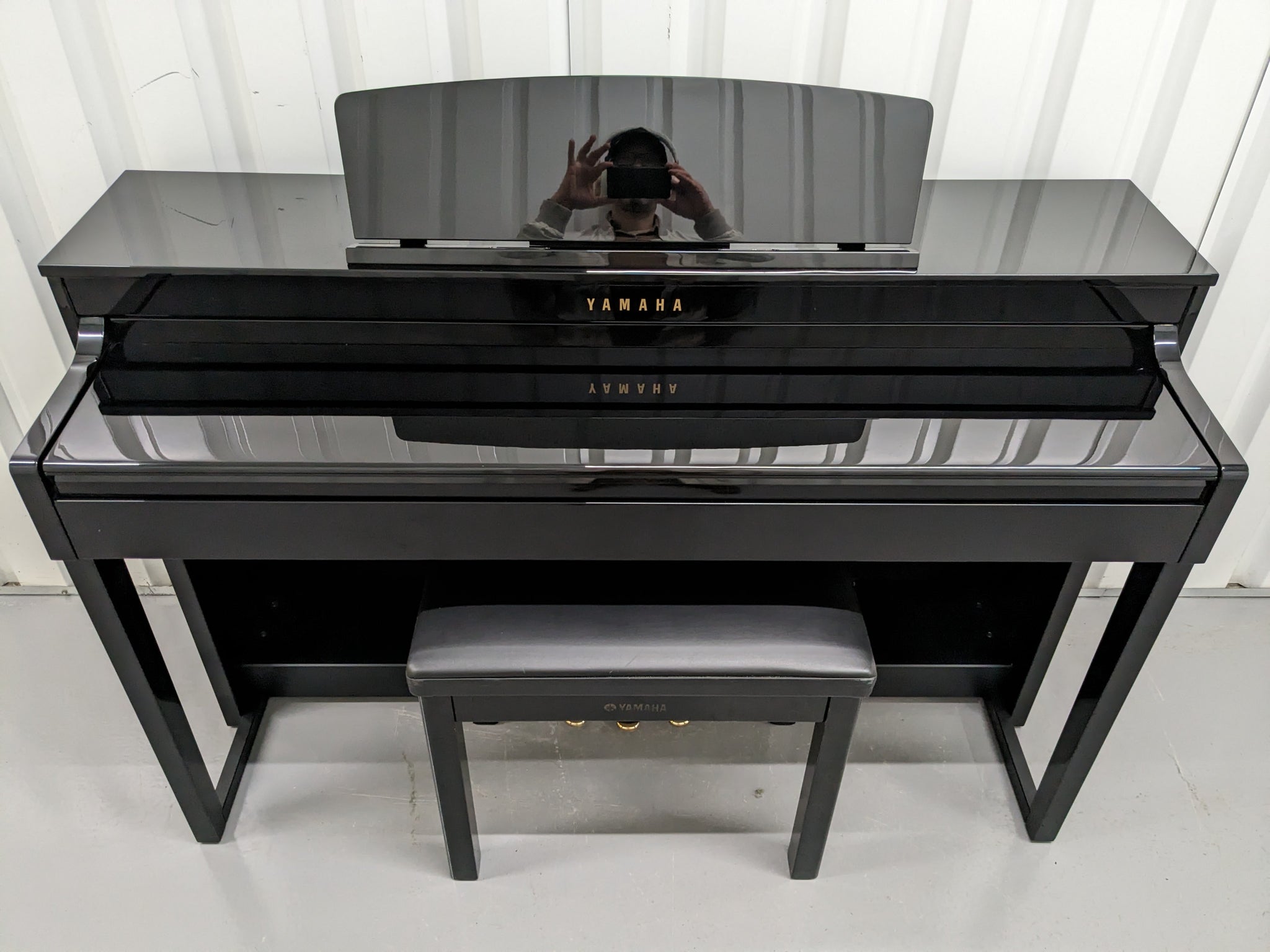 Yamaha Clavinova CLP-440PE Digital Piano polished ebony glossy black s –  Sulinda Music