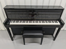 Load image into Gallery viewer, Yamaha Clavinova CLP-685PE Digital Piano polished ebony glossy black stock 23193
