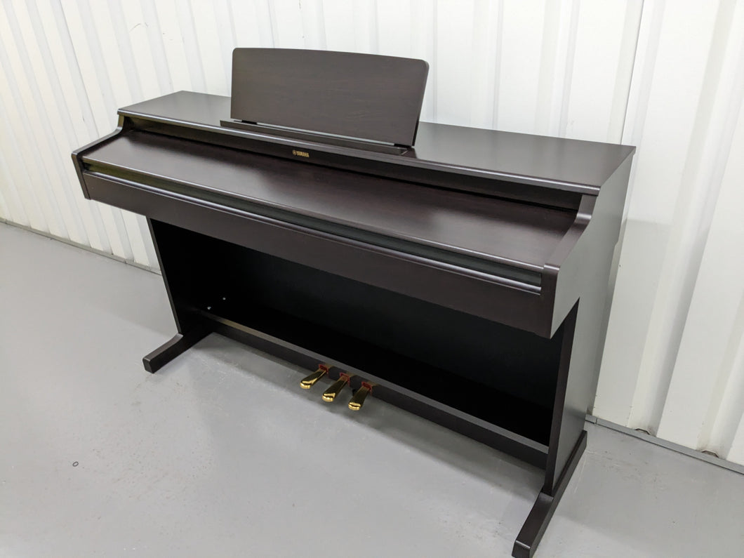 Yamaha Arius YDP-164 Digital Piano in rosewood, clavinova keyboard stock # 23203