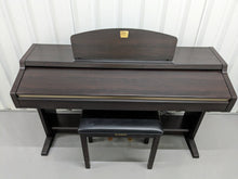 Load image into Gallery viewer, Yamaha Clavinova CLP-920 Digital Piano and stool in dark rosewood stock nr 23195
