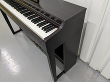 Load image into Gallery viewer, Yamaha clavinova CLP-525 digital piano and stool in dark rosewood stock # 23207
