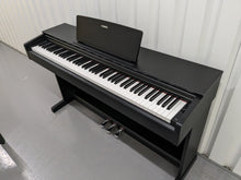 Load image into Gallery viewer, Yamaha Arius YDP-143 Digital Piano and stool in satin black finish stock #23215
