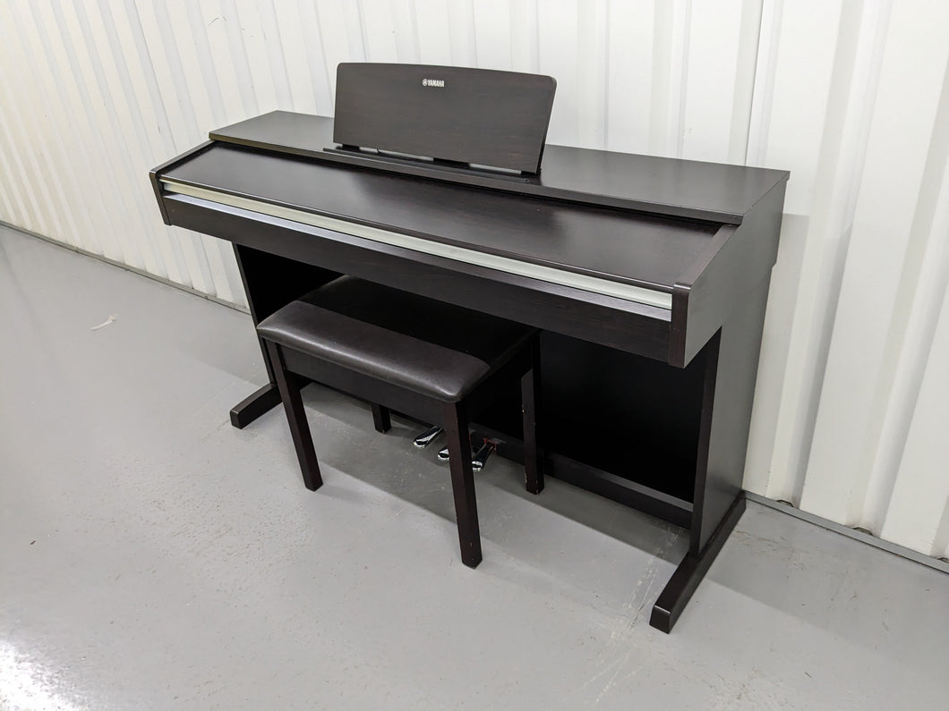 Yamaha Arius YDP-142 Digital Piano and stool in dark rosewood stock #23218