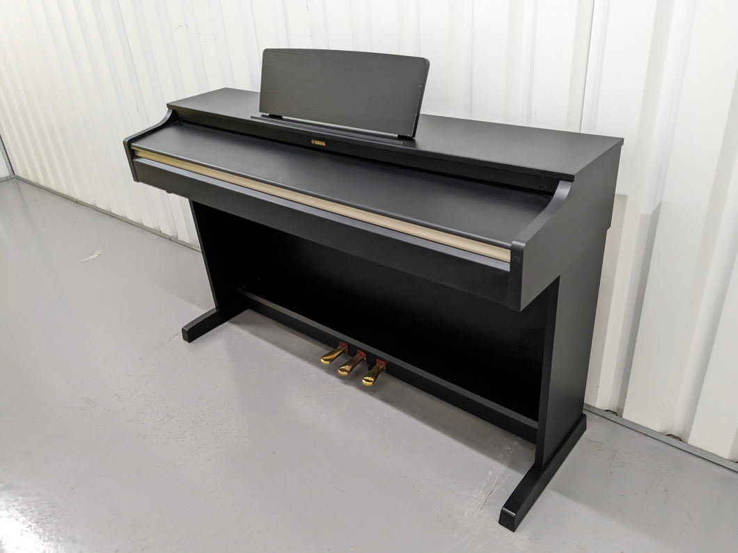 Yamaha Arius YDP-162 Digital Piano satin black clavinova keyboard stock #23217