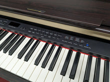 Load image into Gallery viewer, Yamaha Clavinova CLP-340 digital piano and stool in dark Rosewood stock number 23228
