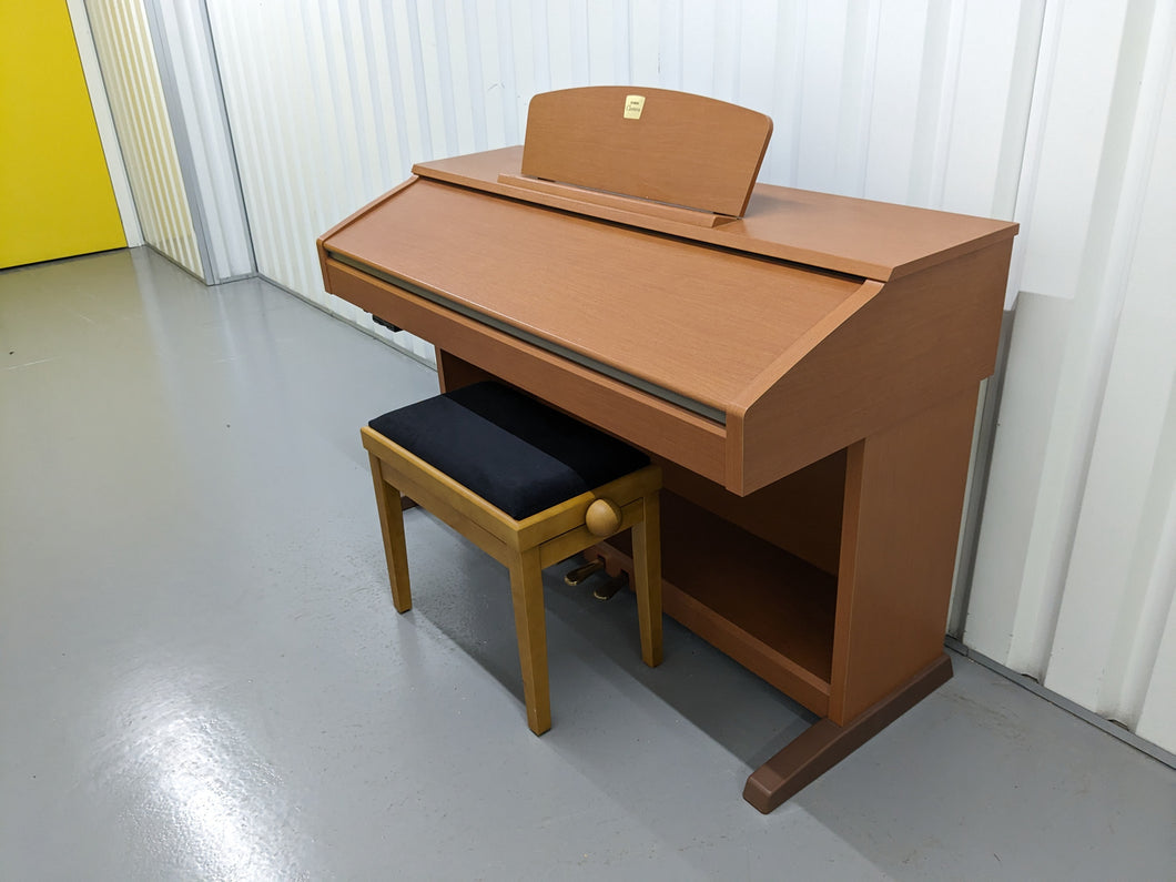 Yamaha Clavinova CVP-301 Digital Piano / arranger in cherry wood stock # 23229
