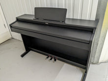 Load image into Gallery viewer, Yamaha Arius YDP-164 Digital Piano satin black, clavinova keyboard stock # 23236
