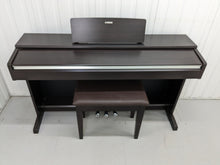 Load image into Gallery viewer, Yamaha Arius YDP-142 Digital Piano and stool in dark rosewood stock #23243
