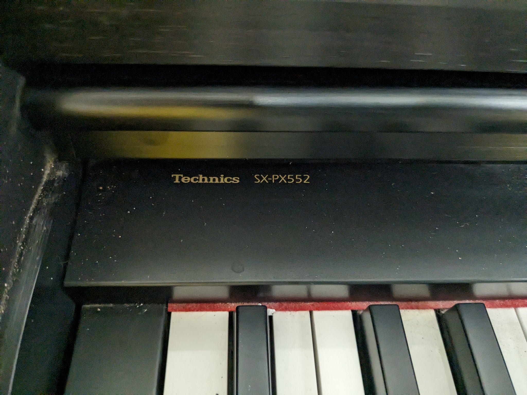 TECHNICS SX-PX552 DIGITAL PIANO IN SATIN BLACK stock number 23251 – Sulinda  Music