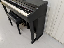 Load image into Gallery viewer, Roland HP503 digital piano and stool in satin black finish stock number 23248
