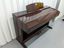 Load image into Gallery viewer, Yamaha Clavinova CVP-403 Polished Mahogany Digital Piano arranger stock # 23268
