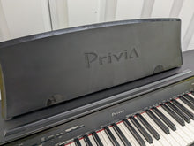 Load image into Gallery viewer, Casio Privia PX-760 Slim Digital Piano and stool satin black stock number 23274
