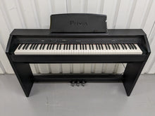 Load image into Gallery viewer, Casio Privia PX-760 Slim Digital Piano and stool satin black stock number 23274
