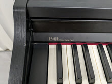 Load image into Gallery viewer, Roland RP401R digital piano and stool in satin black finish stock number 23265
