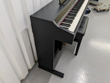 Load image into Gallery viewer, Roland RP401R digital piano and stool in satin black finish stock number 23265
