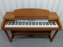 Load image into Gallery viewer, Yamaha Clavinova CLP-150 Digital Piano + stool cherry wood finish stock #24160
