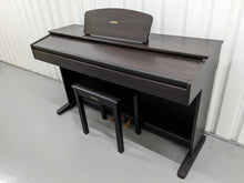 Load image into Gallery viewer, Yamaha Arius YDP-121 Digital Piano and stool in dark rosewood stock nr 23256
