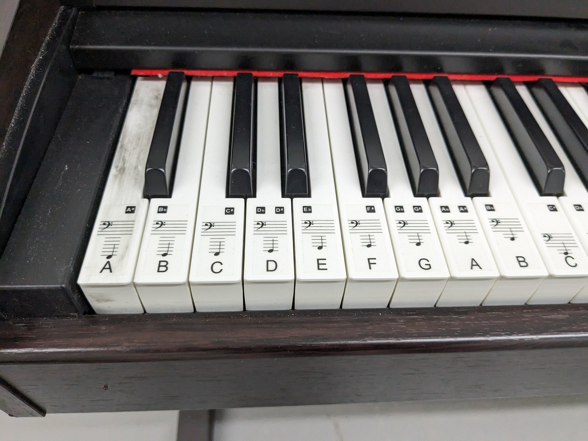 Yamaha Arius YDP-121 Digital Piano and stool in dark rosewood