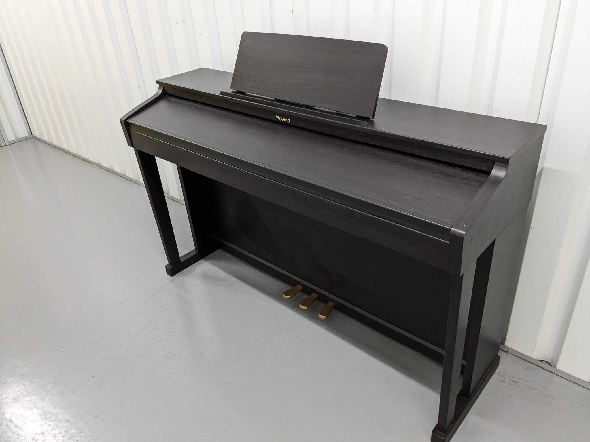 Roland HP503 digital piano in dark rosewood finish stock number 