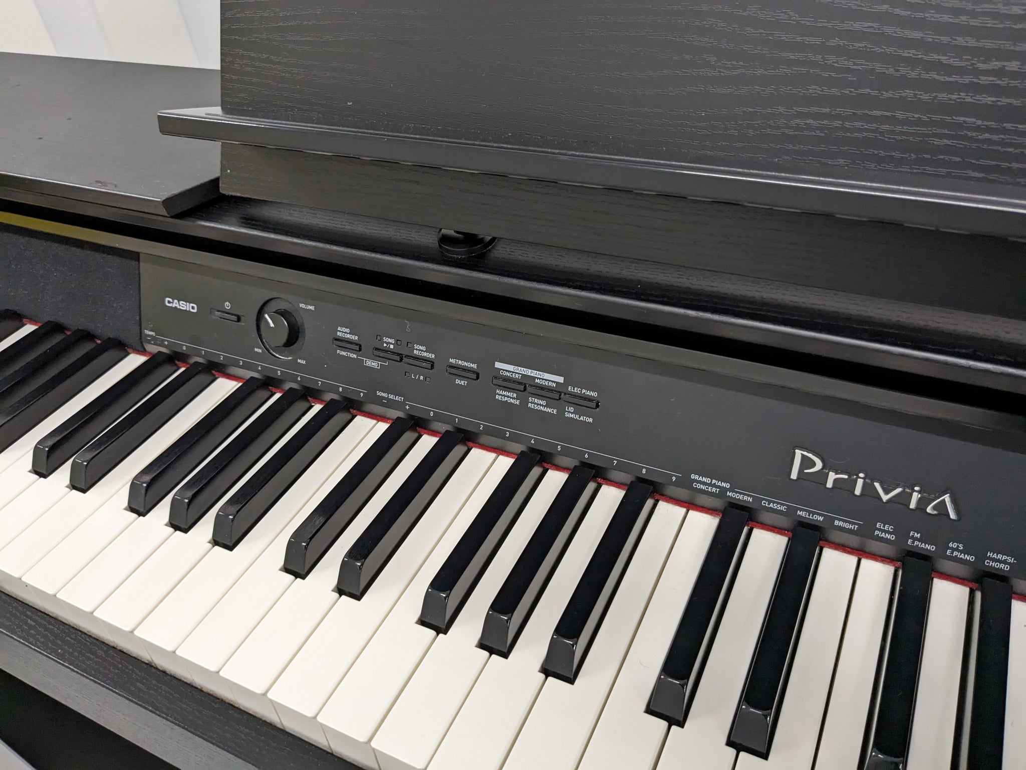 Casio Privia PX 850 Slimline compact Digital Piano in satin black stock 23291