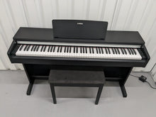 Load image into Gallery viewer, Yamaha Arius YDP-142 Digital Piano and stool in satin black stock #23286
