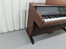 Load image into Gallery viewer, Yamaha Clavinova CVP-305 Digital Piano arranger + stool in mahogany stock #23298
