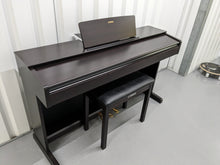 Load image into Gallery viewer, Yamaha Arius YDP-143 Digital Piano + stool in dark rosewood finish stock #23312
