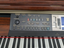 Load image into Gallery viewer, Yamaha Clavinova CVP-205 in mahogany with big speakers in base stock nr 23297
