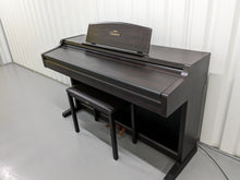 Load image into Gallery viewer, Yamaha Clavinova CLP-840 Digital Piano and stool in dark rosewood stock #23310
