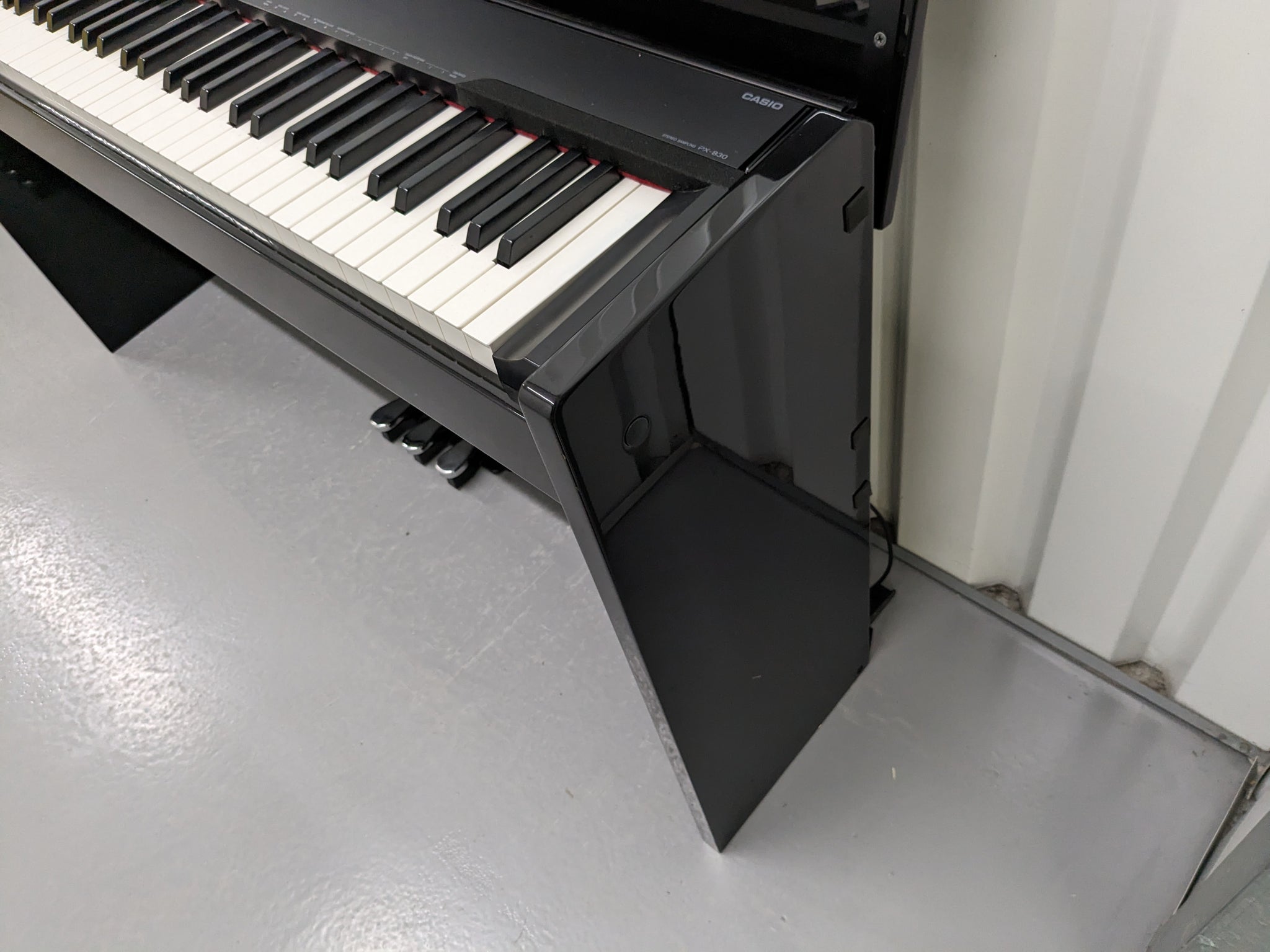 Casio Privia PX-830 slimline Compact Digital Piano glossy black stock –  Sulinda Music