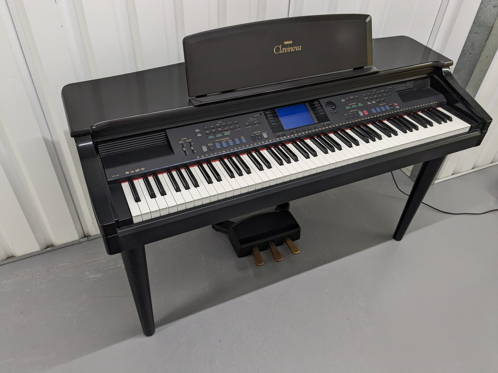 Yamaha Clavinova CVP-96 Digital Piano arranger in polished rosewood st –  Sulinda Music