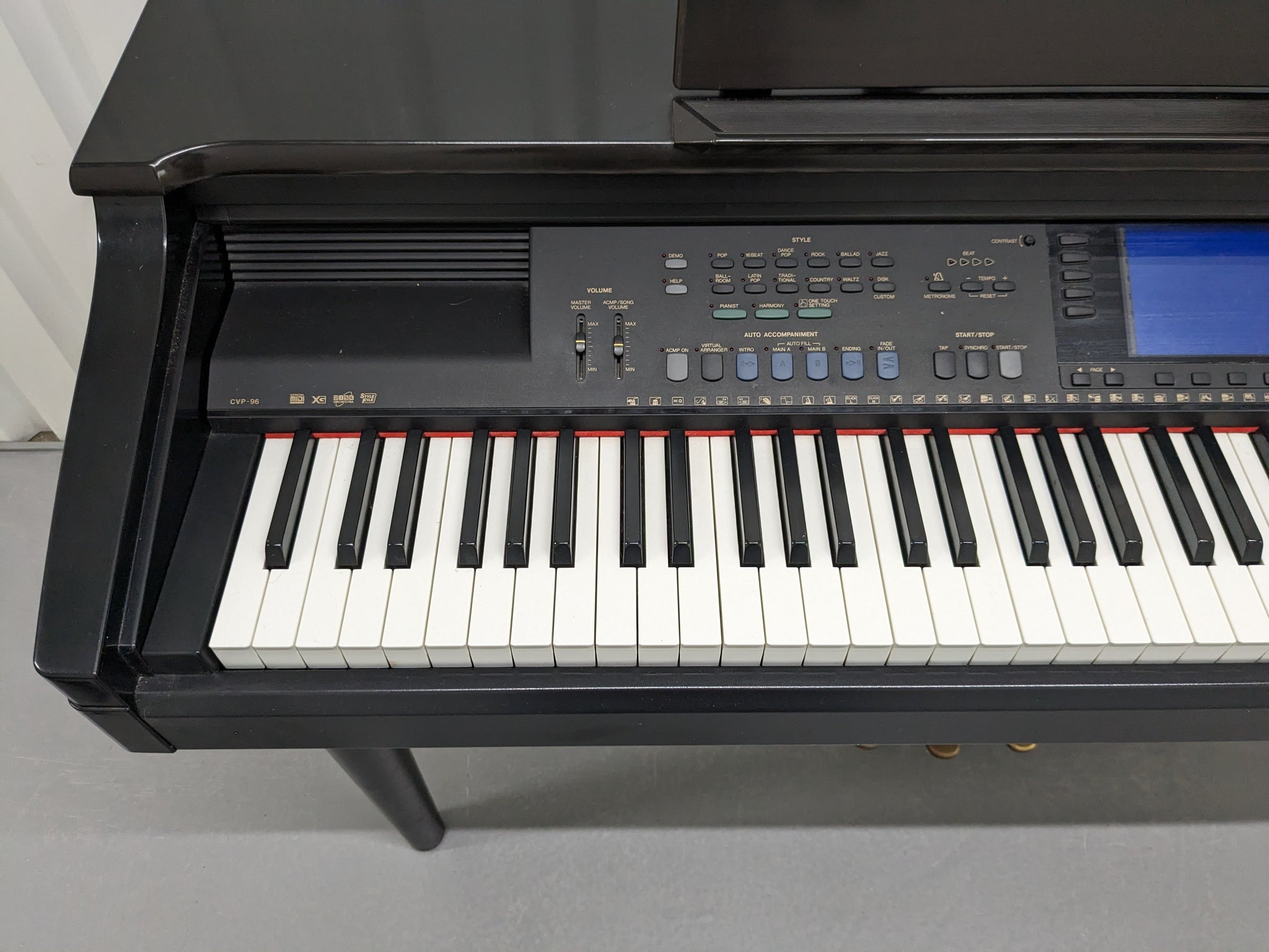 Yamaha Clavinova CVP-96 Digital Piano arranger in polished rosewood st –  Sulinda Music