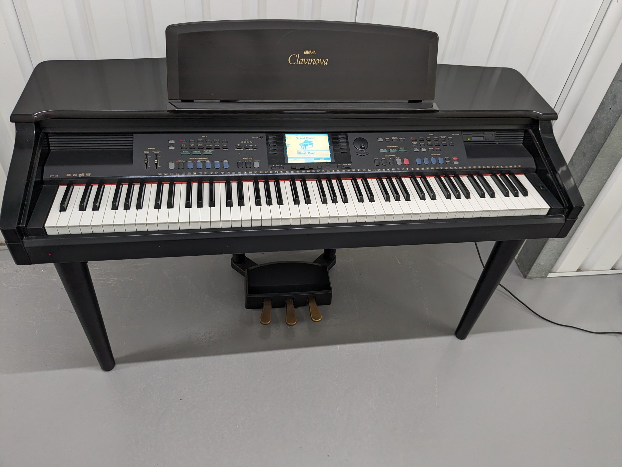 Yamaha Clavinova CVP-96 Digital Piano arranger in polished rosewood st –  Sulinda Music