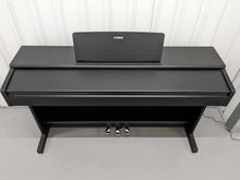 Load image into Gallery viewer, Yamaha Arius YDP-145 digital piano in satin black finish stock nr 23347

