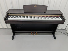 Load image into Gallery viewer, Yamaha Arius YDP-161 Digital Piano in rosewood clavinova keyboard stock # 23352
